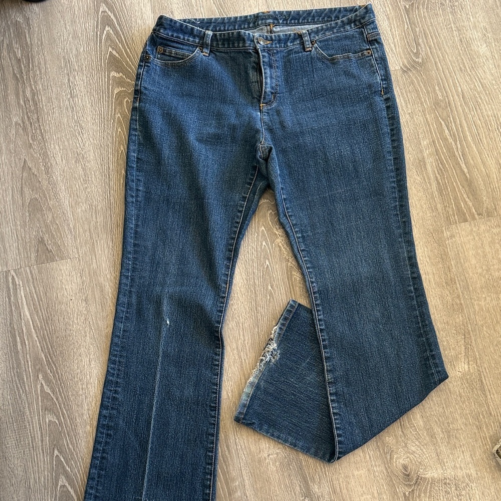 Michael Kors Dark Blue Boot Cut Jeans